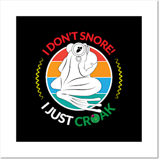 KodoFrog Don't Snore, Just Croak Posters and Art